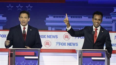 Gop Debate Vivek Ramaswamy Takes Center Stage Plus Other Key Moments