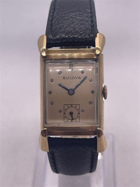 Vintage Bulova Tank Heavy Gem