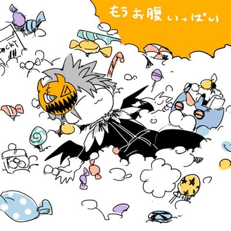 Sora Winning The Trick Or Treating Contest In Halloween Town With His