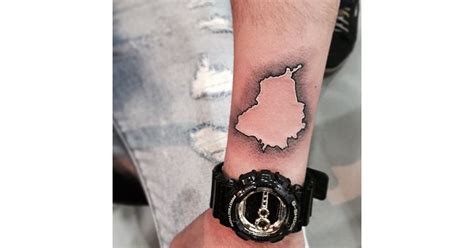 Attention Travelers These 100 Map Tattoos Will Give You Major Wanderlust Map Tattoos