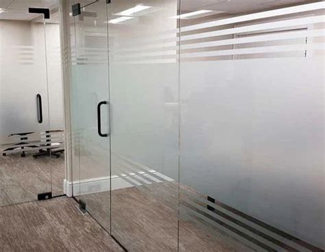 Glass Frosted Film For Office School College Thickness 3mm At 45