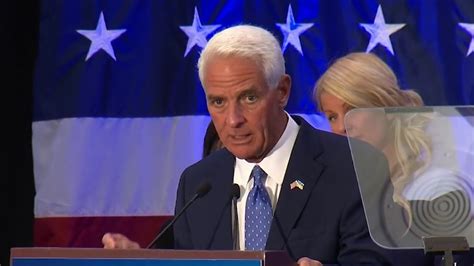 Rep Charlie Crist Takes Democratic Nomination For Governor Youtube