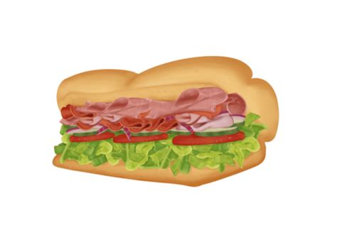 Subway Food PNG Transparent Images Free Download | Vector Files | Pngtree