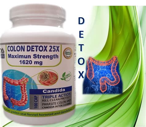 Colon Cleanse Detox Body Cleanser Eliminates Waste Weight Loss Reduce