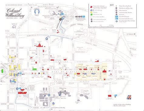 Williamsburg Lodge Map