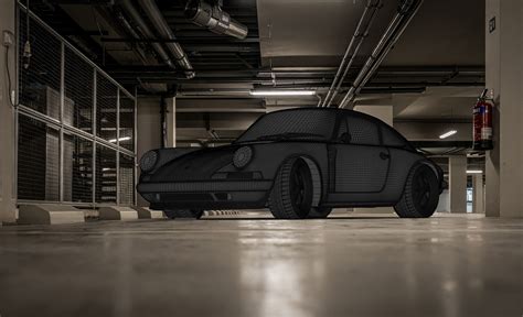 Porsche Singer 964 out and about in Singapore. CGI. on Behance