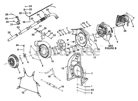 Ryobi Ry Ryobi Backpack Blower Housing Tube Assembly Parts