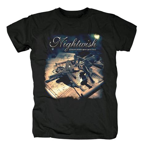 T Shirt Nightwish Endless Forms Most Beautiful With Images T Shirt