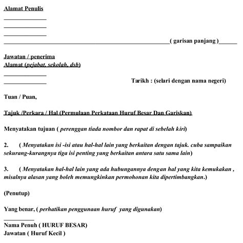 Surat Rasmi Perak