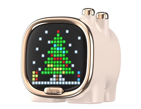 Купить Портативная колонка Divoom Zooe с пиксельным LED-экраном (розовый)