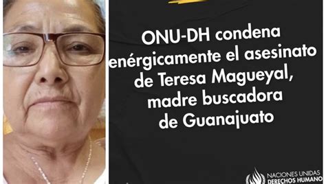 Condena Onu Asesinato De Madre Buscadora En Celaya Y Exige Protección A