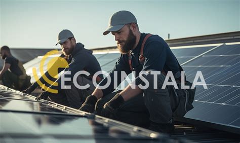 ECOINSTALA Instalación placas solares Sant Joan 2023