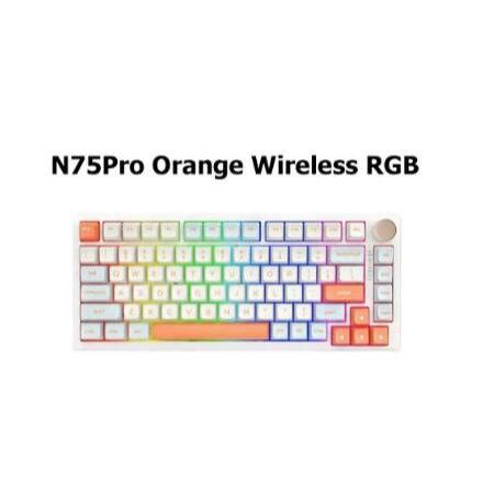 VGN N Pro Customized Keyboard Wireless The Three Mode RGB Backlight Hot Plug Mechanical