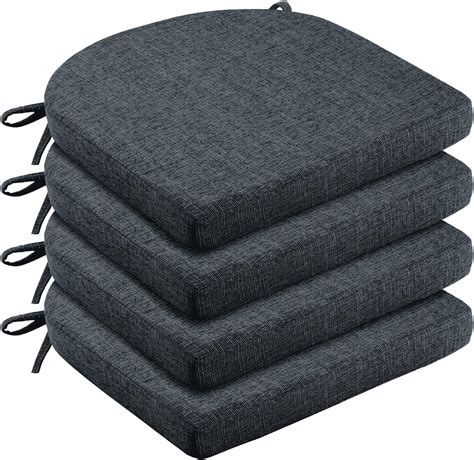 Lovtex Chair Cushions For Dining Chairs Pack Memory Foam Chair Pads