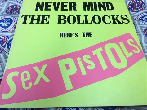 Sex Pistols LP UK盤 セックス ピストルズ Never Mind The Bollocks セカンド プレス Sex