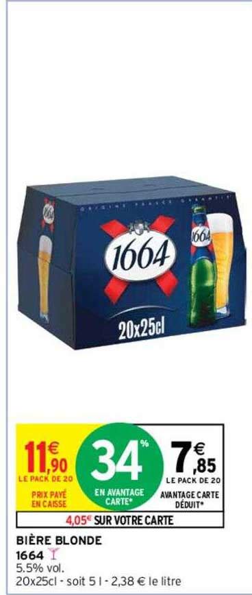 Promo Bi Re Blonde Chez Intermarch Express Icatalogue Fr