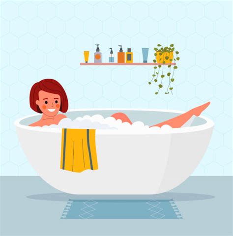 780 Teen Girls Taking A Shower Stock Illustrations Royalty Free