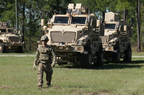 1st Security Force Assistance Brigade Soldiers Conduct Tactical Convoy Training Article The