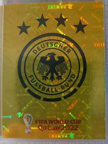 Lamina Album Mundial Qatar 2022 Escudo Alemania Cuotas sin interés