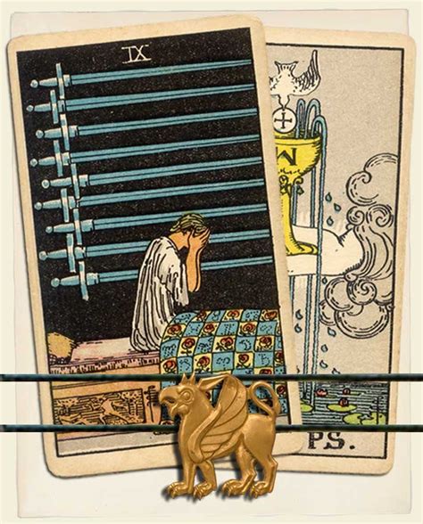 Nine Of Swords And Ace Of Cups Combination Reading With Insights For