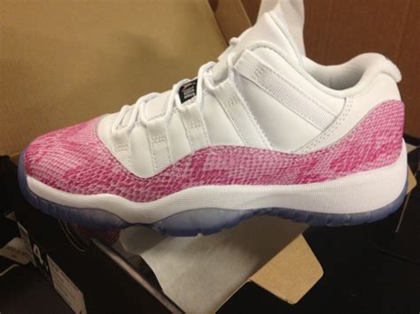 KickzLeague: Jordan 11 low GS - Pink Snakeskin