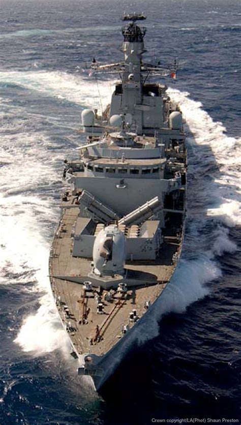 HMS Richmond F 239 Type 23 Duke class Guided Missile Frigate Royal Navy ...