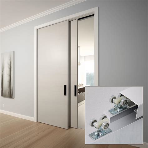 Amazon AWDIA 48 4FT Bypass Sliding Closet Door Hardware Aluminum