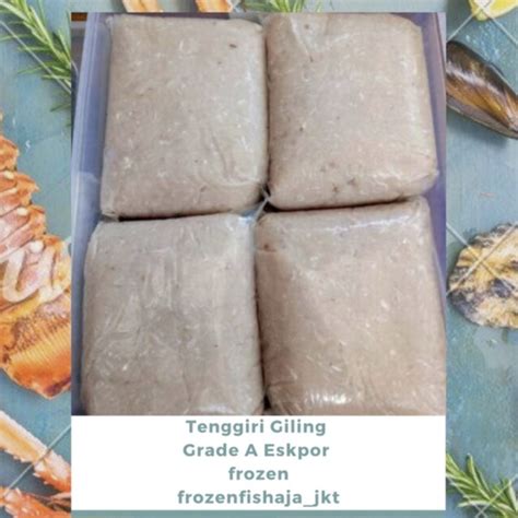 Jual Daging IkanTenggiri Giling Ikan Tenggiri Giling Grade Ekspor