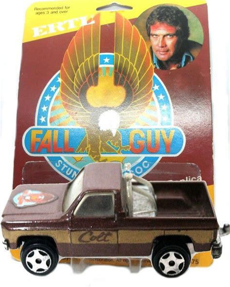 1980s Vintage Ertl The Fall Guy Gmc Pick Up Truck The Fall Guy Toy