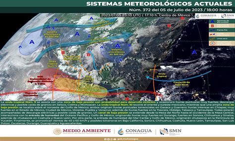 Habrá lluvias fuertes en Guerrero