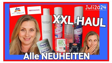 ALLE DROGERIE NEUHEITEN JULI 2024 Rossmann Und Dm Haul YouTube