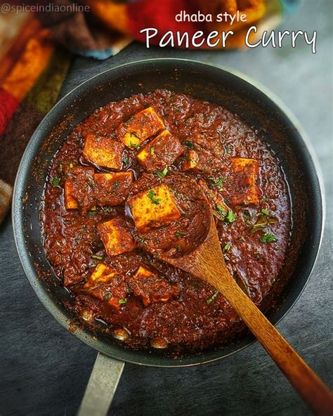 Dhaba Style Paneer Masala Recipe Spiceindiaonline