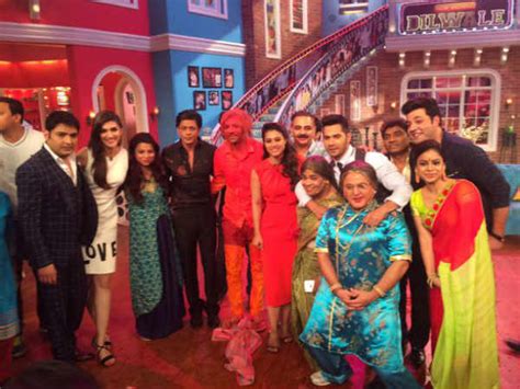 Comedy Nights With Kapil: Shahrukh Khan, Kajol, Varun Dhawan & Kriti Sanon Promote Dilwale ...