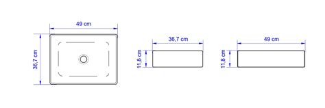 Linha Cubas De Apoio Ica Cuba De Apoio Retangular Icasa Lou A