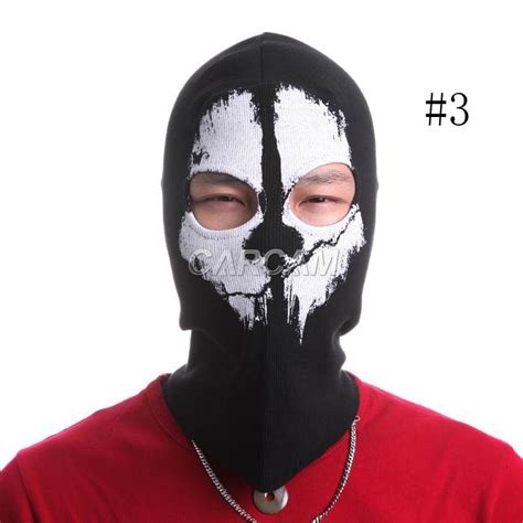 Call Of Duty 10 Cod Costume Balaclava Ghost Skull Face Mask Bike Cs Cos