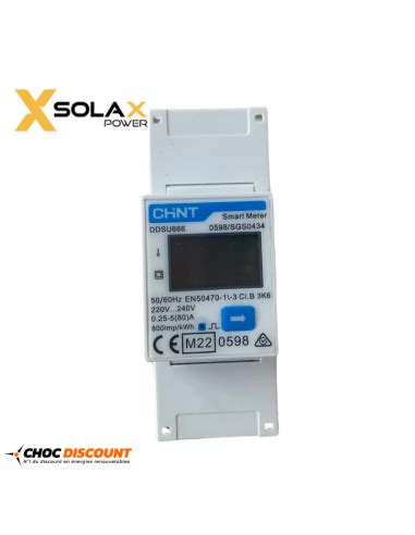 Compteur Analyseur Smart Meter Chint Ddsu Pour Onduleur Solax