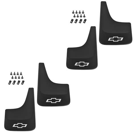 Oem Mud Flap Splash Guard Front Rear Lh Rh Set Of For Chevy W O