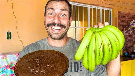 Transformei Banana Verde Em Brigadeiro Youtube