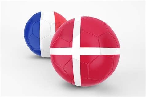 Premium Photo | Denmark vs france