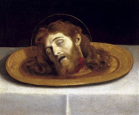 The Head Of St John The Baptist C1630 Domenichino