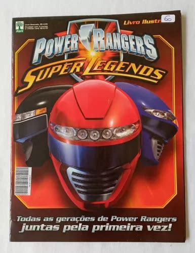 Álbum De Figurinhas Power Rangers Super Legends Completo MercadoLivre