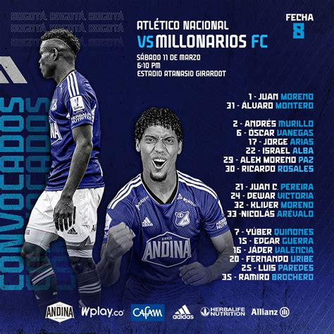 Millonarios De Colombia On Twitter Rt Millosfcoficial Vamos Todos