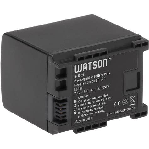 Watson Bp Lithium Ion Battery Pack V Mah B