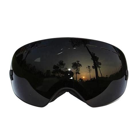 New Copozz Ski Goggles Double Layers Uv400 Anti Fog Big Ski Mask Glass