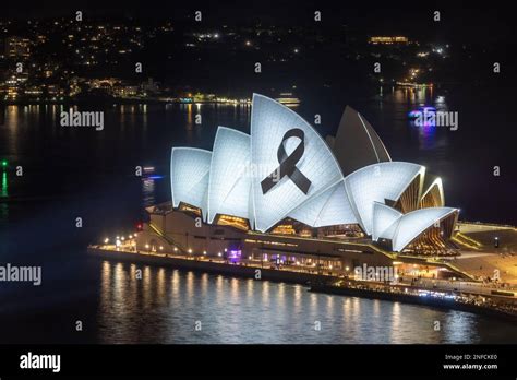 Sydney Australia 9 Feb 2023 The Sails Of The Sydney Opera House Are