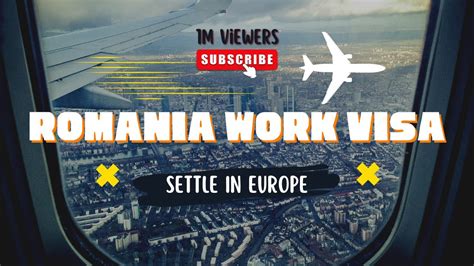 How To Apply Work Visa For Romania Online Youtube