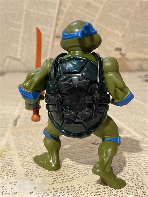 Tmnt Action Figure Leonardo Loose Tm Toys