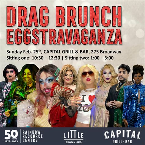 Drag Brunch Feb 25 Rainbow Resource Centre