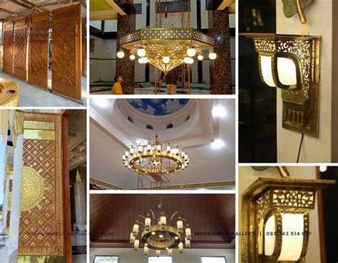 Interior Masjid Nabawi Dari Bahan Kuningan Dari Produksi Terbaik