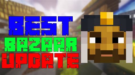 New Best Bazaar And Skins Update In Fakepixel Skyblock Youtube